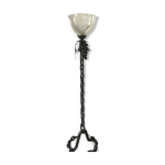 Lampadaire chane brutaliste annes 70