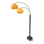Lampadaire champignon � double arc dijkstra, style milieu du si�cle