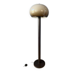 Lampadaire champignon vintage en verre acrylique marron