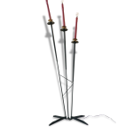 Lampadaire � chandelles ann�es 50 vintage 1950 � restaurer