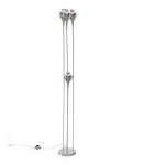 Lampadaire chrom� attribu� � angelo brotto