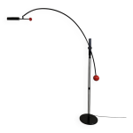 Lampadaire à contrepoids robert haussmann pour swiss lamps international 1 Lampadaire à contrepoids robert haussmann pour swiss lamps international 1
