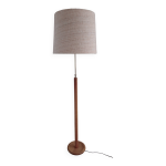 Lampadaire danois rglable de domus en teck et laine