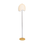 Lampadaire eggshell shade, annes 1980