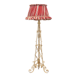 Lampadaire fer forg, merceris, 1950