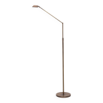 Lampadaire halogne rglable en bronze, ben demmers, 1980