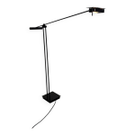 Lampadaire iconique black samurai de shigeaki asahari pour stilnovo, 1980