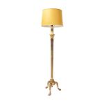 Lampadaire italien gesso en bois dor