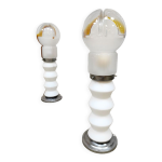 Lampadaire italien vintage de l re spatiale