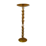 Lampadaire en laiton et verre murano, xxe sicle