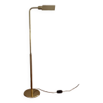Lampadaire liseuse en laiton, années 1970 Lampadaire liseuse en laiton, années 1970