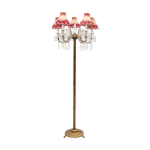Lampadaire louis xv, annes 1960, france