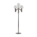 Lampadaire maison sciolari avec 4 abat - jours en verre de murano, italie, années 70 Lampadaire maison sciolari avec 4 abat - jours en verre de murano, italie, années 70
