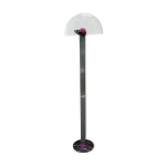 Lampadaire memphis ann�es 80 rose et marbre