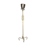 Lampadaire en mtal laqu blanc