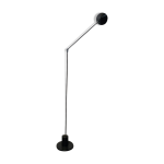 Lampadaire moderniste belux annes 80