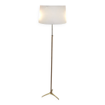 Lampadaire moderniste italien en laiton rglable