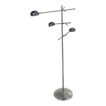 Lampadaire modulable chrom