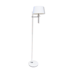 Lampadaire monix paris en laiton chrom et mtal laqu blanc 1960