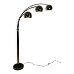 Lampadaire muguet italien en mtal chrom vintage 70's