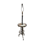 Lampadaire napoleon iii en bronze metal et marbre Lampadaire napoleon iii en bronze metal et marbre