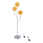 Lampadaire orange � coral ball � par qisdesign