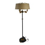Lampadaire petitot style empire