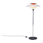 Lampadaire poul henningson  ph80  des annes 1970 pour louis poulsen, danemark