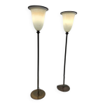 Lampadaires primavera vintage en verre de murano par barovier & toso / ann�es 1970