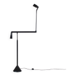 Lampadaire rglable  zelig  par walter monici pour lumina, italie annes 1980