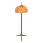 Lampadaire scandinave en chne, sude, 1960