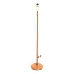 Lampadaire scandinave en teck et mtal, sude, 1960