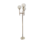 Lampadaire de chez sciolari chrome vintage, annes 1970, italie