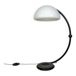Lampadaire serpente noir vintage des ann�es 60 par elio martinelli pour martinelli luce