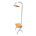 Lampadaire et table d'appoint, ann�es 60
