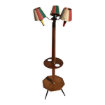 Lampadaire tablette 3 feux vintage annes 50