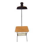 Lampadaire tablette porte revues scoubidou