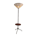 Lampadaire a tablette vintage anne 1960