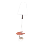 Lampadaire avec tablette vintage annes 60