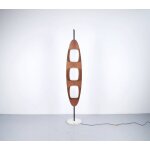 Lampadaire teck par gioffredo reggiani 1969 reggiani Éditeur Lampadaire teck par gioffredo reggiani 1969 reggiani Éditeur