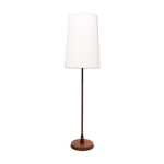 Lampadaire en teck temde, années 1960 Lampadaire en teck temde, années 1960