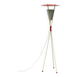 Lampadaire trépied hollandais des années 1950 Lampadaire trépied hollandais des années 1950