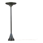 Lampadaire uplighter des annes 1930 de style cole d'amsterdam, pays - bas