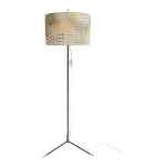 Lampadaire veb annes 60 pied tripode noir