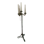Lampadaire vintage des années 40 50 de genet et michon Lampadaire vintage des années 40 50 de genet et michon