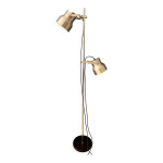 Lampadaire vintage argenté dijkstra space age Lampadaire vintage argenté dijkstra space age