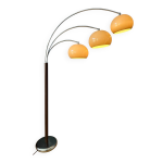 Lampadaire vintage dijkstra space age mushroom triple arc