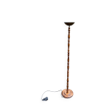 Lampadaire vintage france en bois massif sculpt�