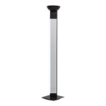 Lampadaire vintage lamperti  laser uplighter , max baguara - 1980