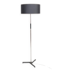 Lampadaire vintage en m�tal avec pied en forme d'�toile, ann�es 1960